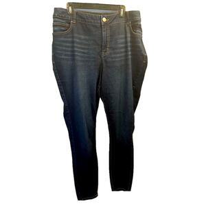 Jeans, Size 20W, Waist 23.5”, Overall Length 43”, Inseam 29”, Very Stretchy,